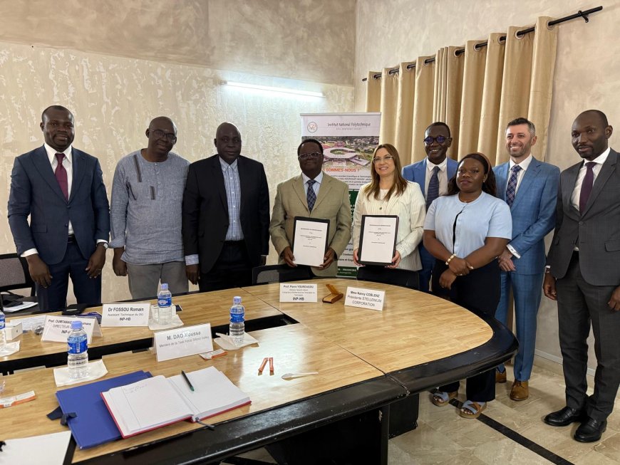 INP-HB et STELLENIUM CORPORATION scellent un partenariat stratégique pour l’innovation technologique en Côte d’Ivoire