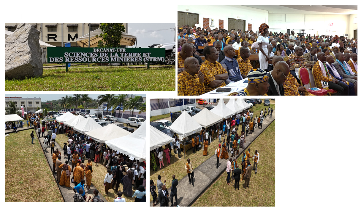 Recherche géologique en action à l’UFHB